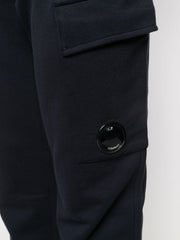 C.P. Company Sweatshirt & Diagonal Joggers Tracksuit in Total Eclipse Navy