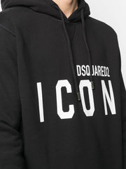 Dsquared2 Icon-print Hoodie Black