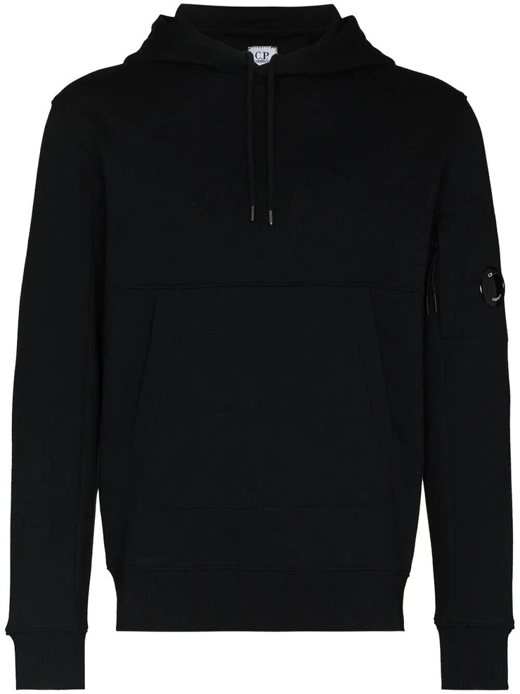 C.P. Company Hoodie & Diagonal Joggers Tracksuit in Black