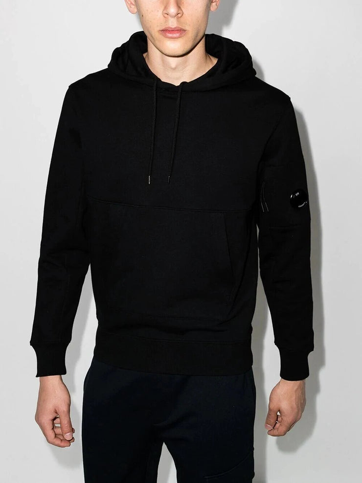 C.P. Company Hoodie & Diagonal Joggers Tracksuit in Black