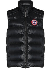 Canada Goose Crofton Padded Down Gilet in Black