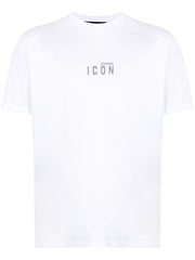 Dsquared2 Reflective Icon-print T-shirt in White