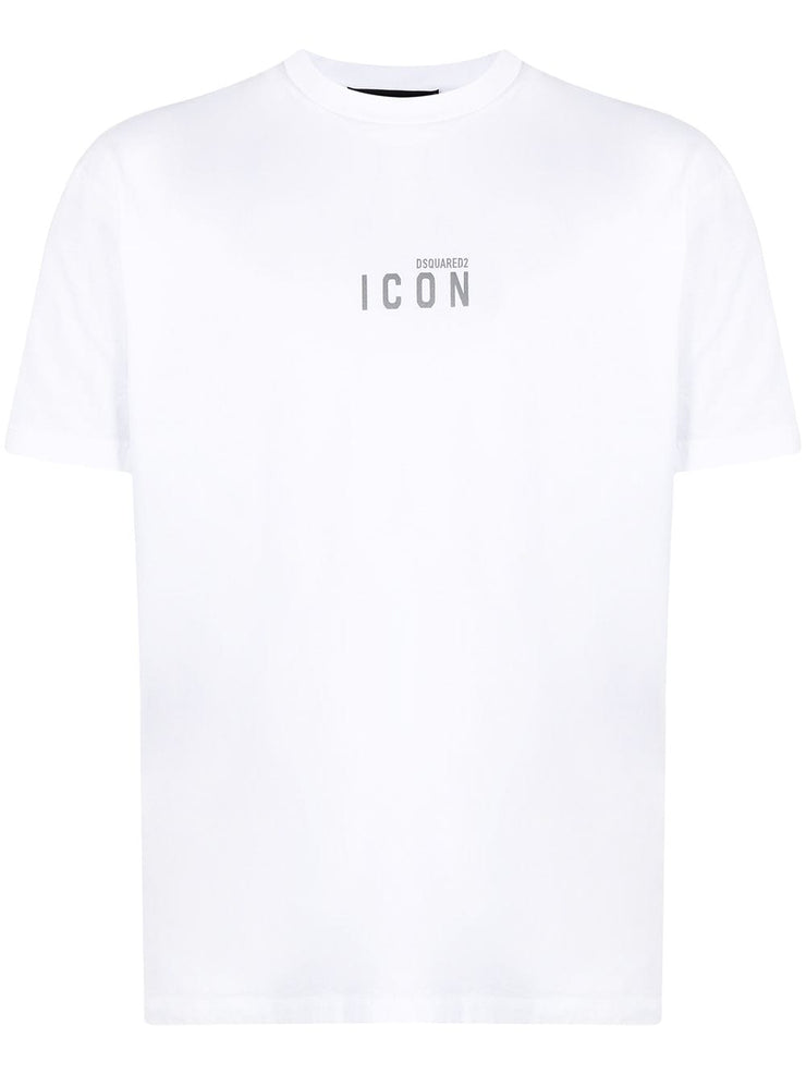 Dsquared2 Reflective Icon-print T-shirt in White