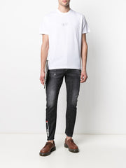 Dsquared2 Reflective Icon-print T-shirt in White