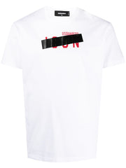 Dsquared2 Tape Icon T-shirt in White