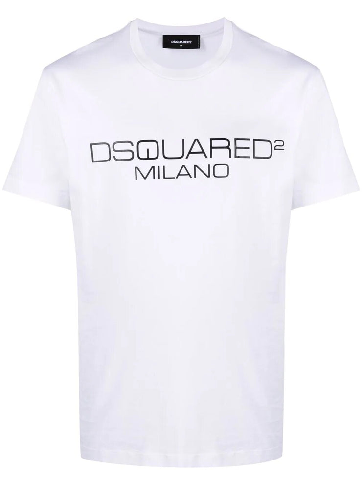 Dsquared2 Milano Logo-print T-shirt in White