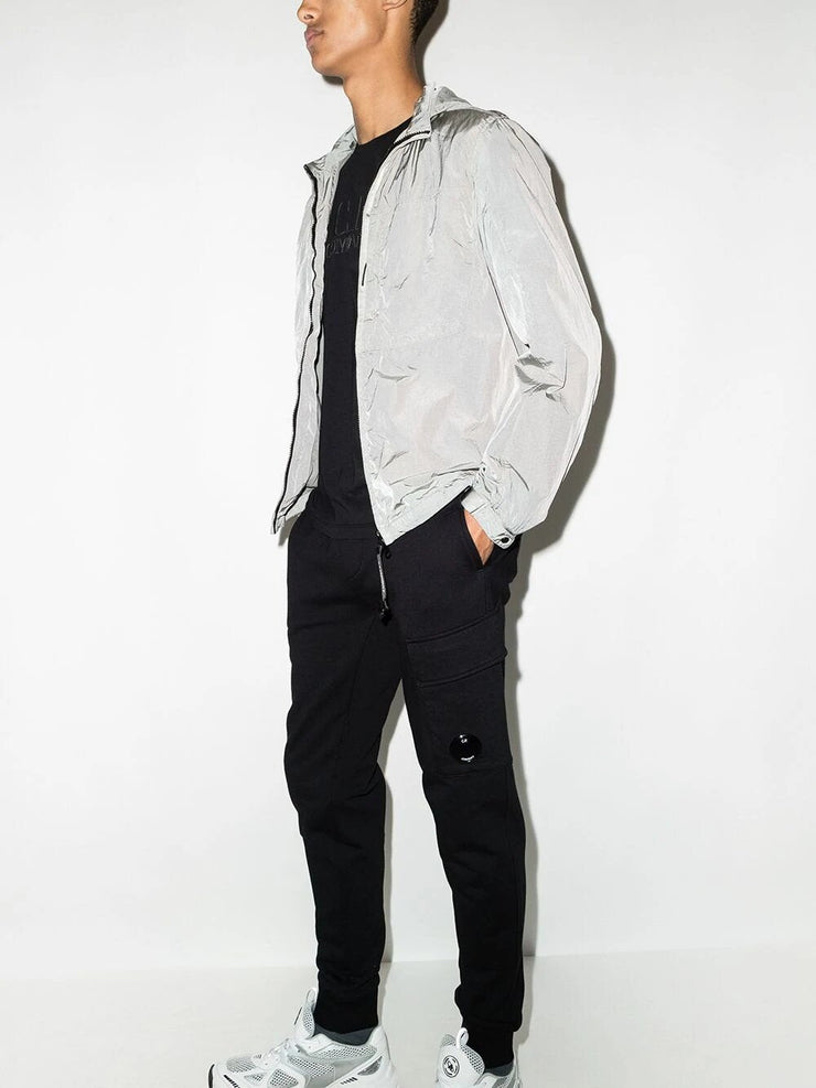 C.P. Company Hoodie & Diagonal Joggers Tracksuit in Black