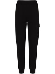 C.P. Company Diagonal Raised Sweatpant Joggers in Black