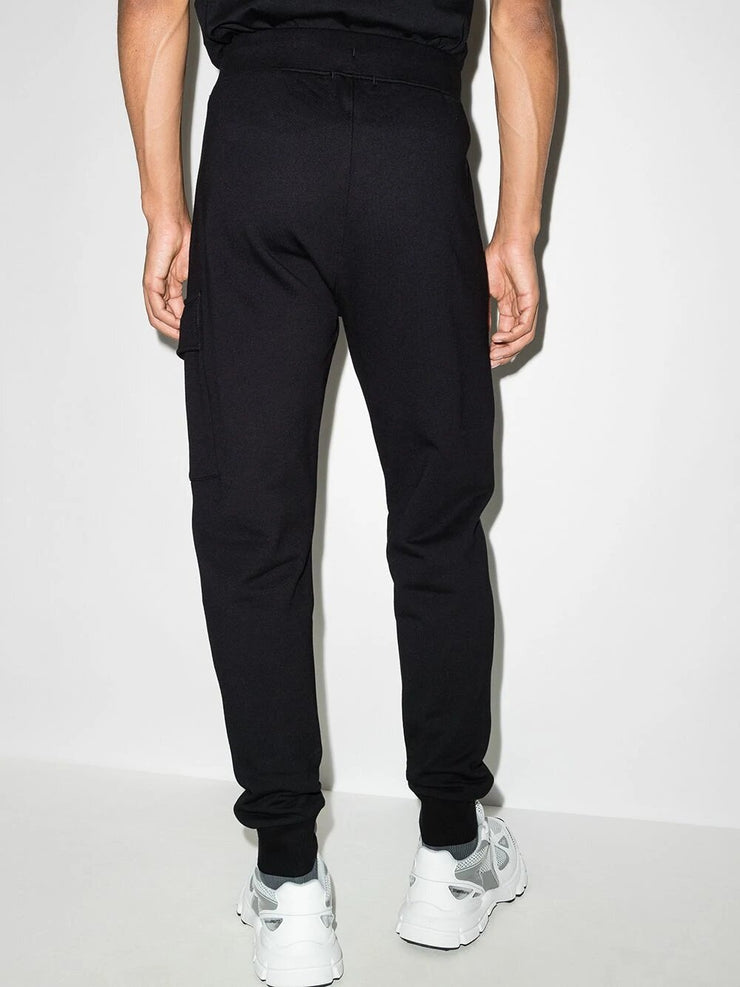 C.P. Company Hoodie & Diagonal Joggers Tracksuit in Black