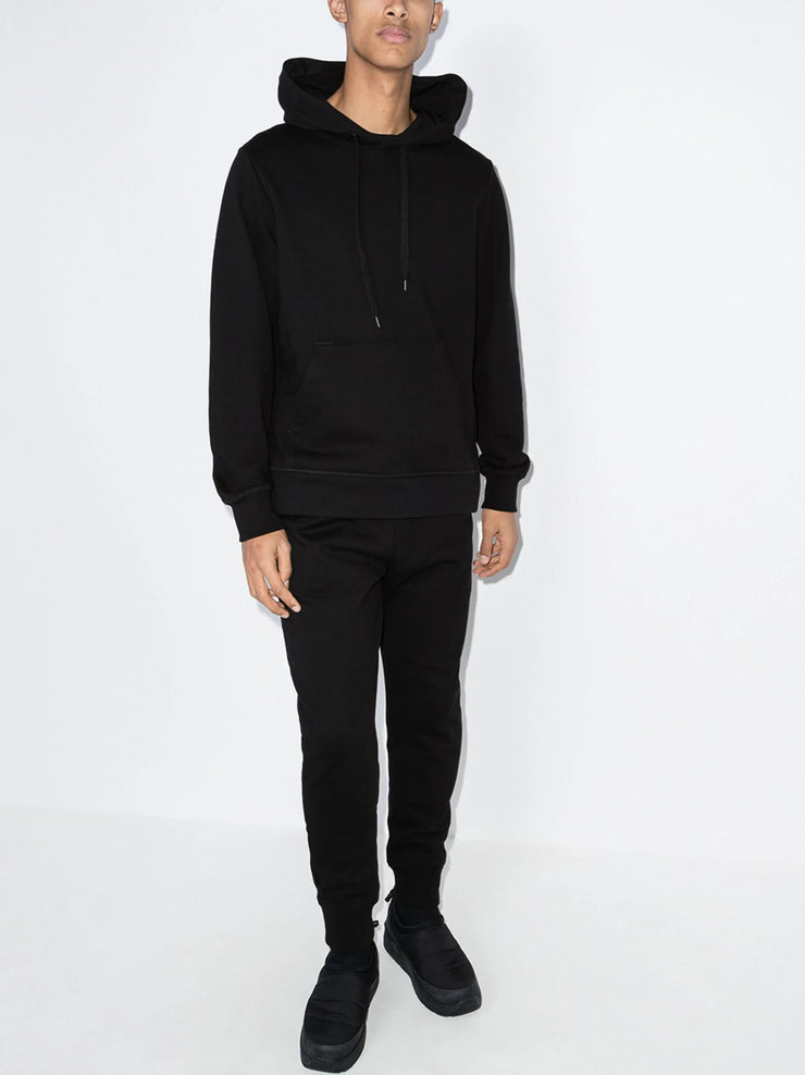 Canada Goose Huron Logo Patch Hoodie in Black