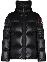 Canada Goose Core Crofton Hooded Coat in Black