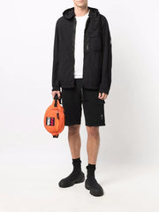 C.P. Company Sweatshirt & Short Set in Black