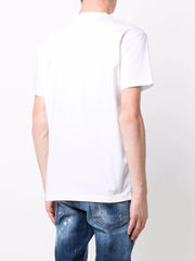 Dsquared2 Slim Logo-print Short-sleeved White T-shirt