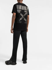 Off-White Arrows-motif Short-sleeve Black T-shirt