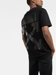 Off-White Arrows-motif Short-sleeve Black T-shirt