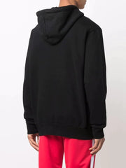 Palm Angels Red Tokyo Sprayed Hoodie Black