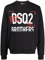 Dsquared2 DSQ2 Brothers Sweatshirt Black