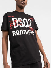 Dsquared2 Bro T-shirt in Black