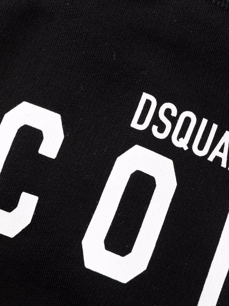 Dsquared2 Cropped Icon-print Track Joggers Black