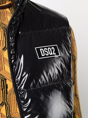 Dsquared2 Tab Gloss Gilet in Black