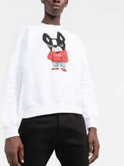 Dsquared2 Icon Ciro-print Sweatshirt White