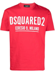 Dsquared2 Ceresio 9 Logo-print in Red