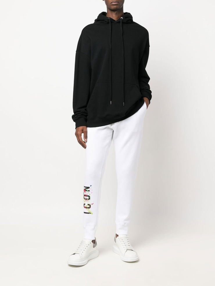 Dsquared2 Icon Splat Jogging Bottoms White