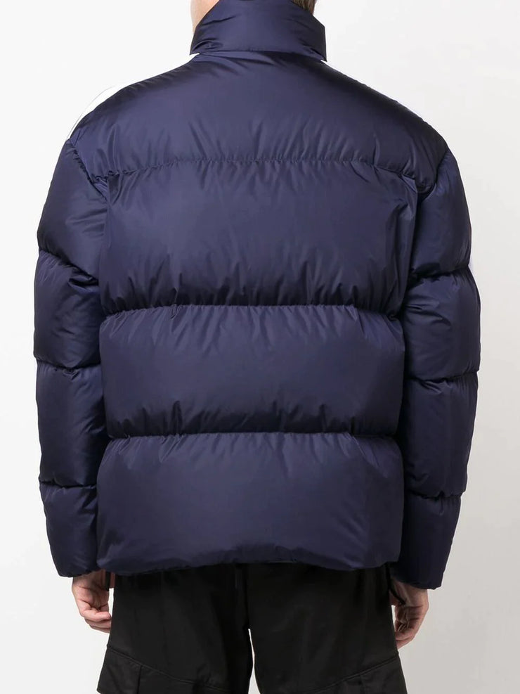 Palm Angels Classic Logo-print Padded Jacket in Navy