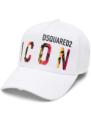 Dsquared2 Icon Tropical Baseball Cap White