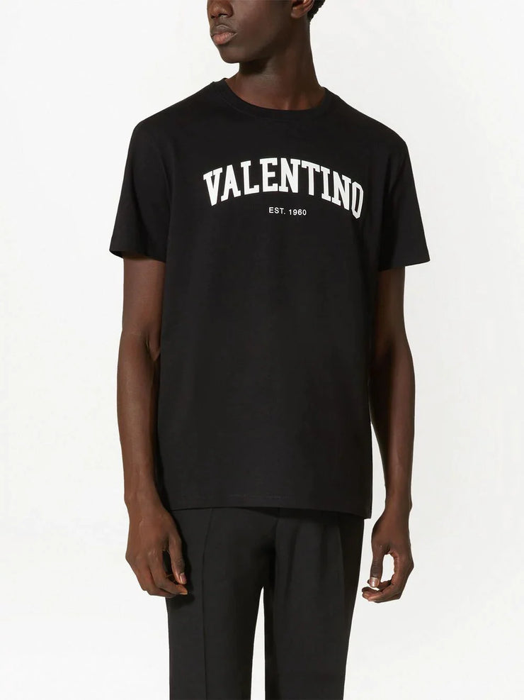 Valentino Garavani 1960 Logo Print T-Shirt in Black