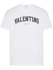 Valentino Garavani 1960 Logo Print T-Shirt in White