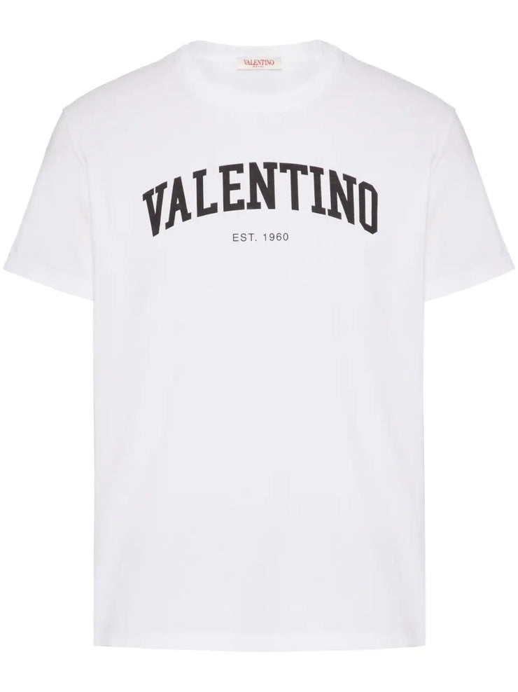 Valentino Garavani 1960 Logo Print T-Shirt in White