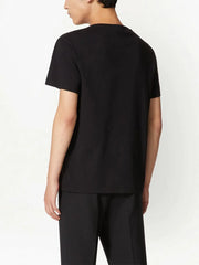 Valentino VLTN Print College Logo T-Shirt in Black