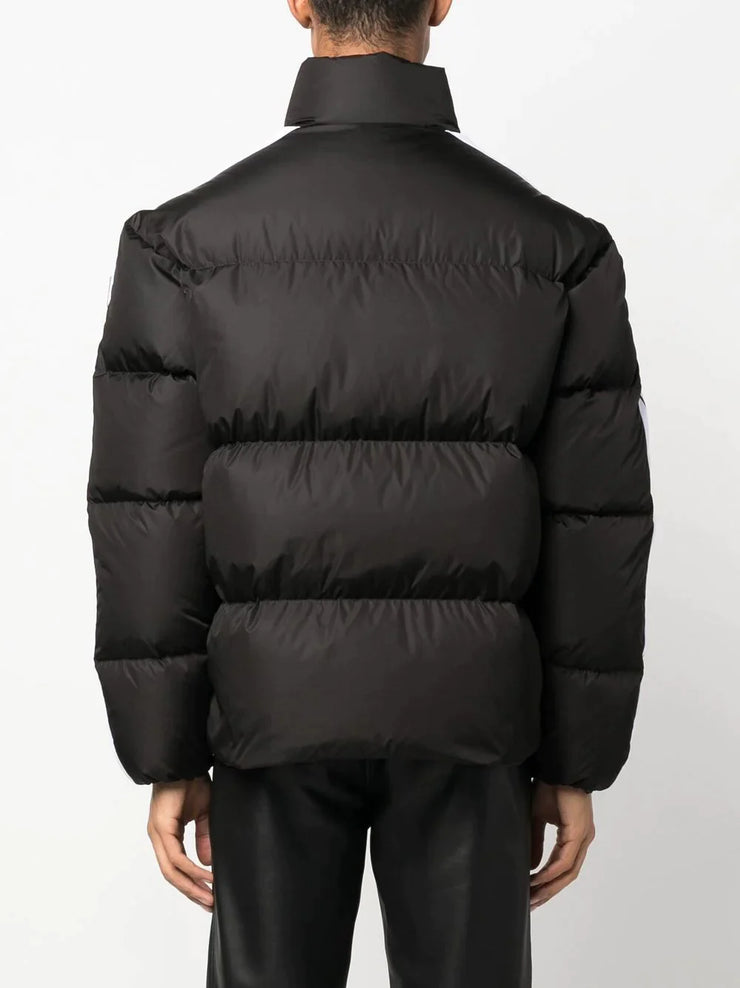 Palm Angels Classic Logo-print Padded Down Jacket in Black