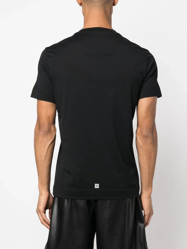 Givenchy Logo Print T-Shirt in Black