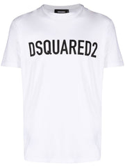 Dsquared2 Slouch Logo-print T-shirt in White