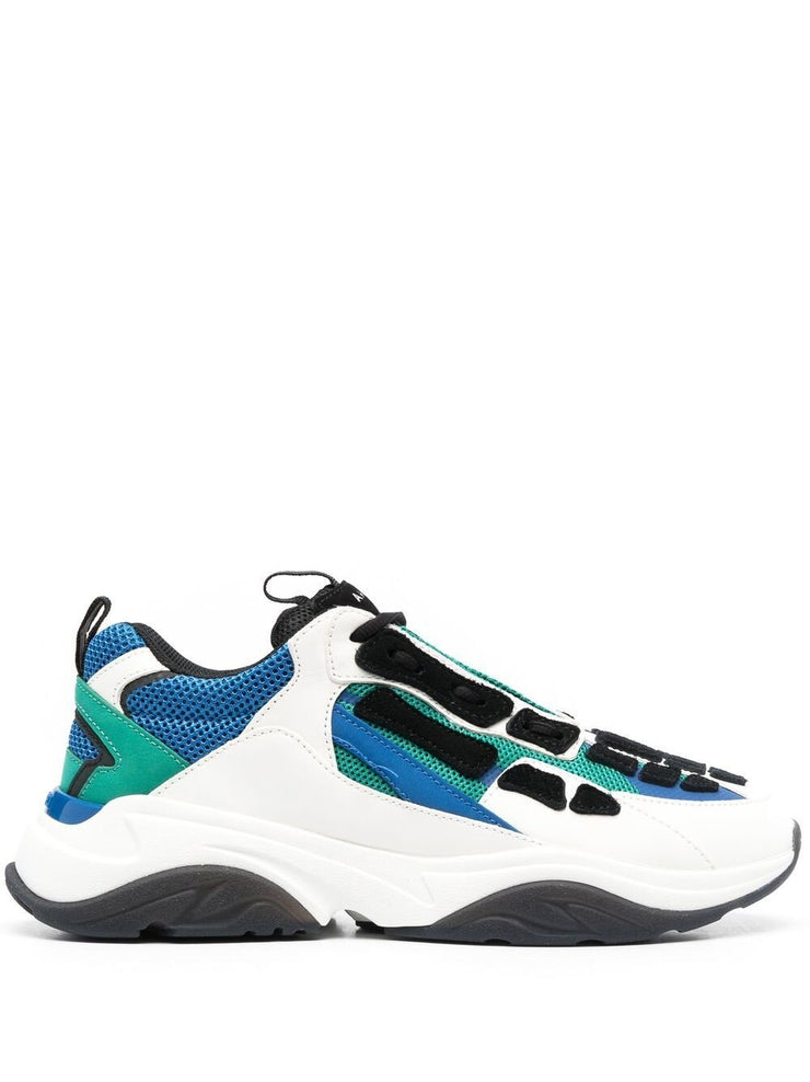 Amiri Bone Runner Low-Top Sneakers Teal