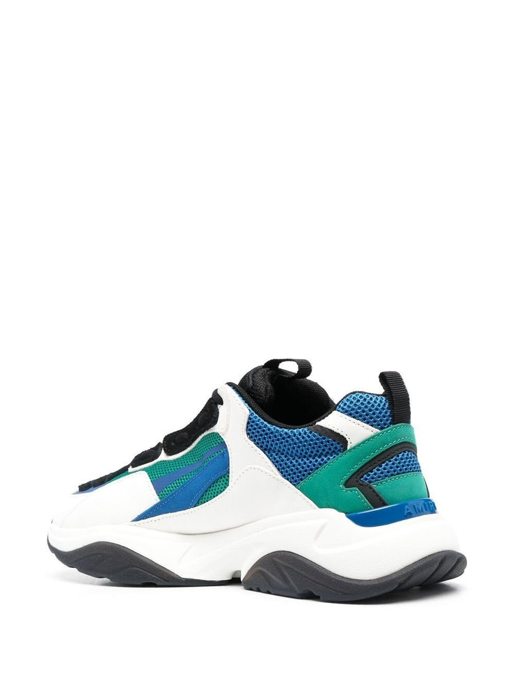 Amiri Bone Runner Low-Top Sneakers Teal