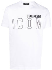 Dsquared2 Icon Outline T-shirt in White