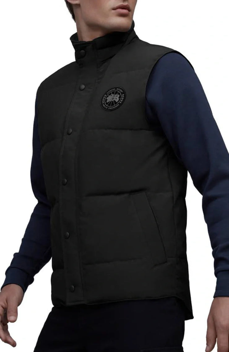 Canada Goose Black Disc Garson Gilet in Black