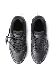 Off-White Out of Office Low Sartorial Stitched Leather Trainers in Black