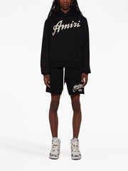 Amiri California Hawaiian Hoodie in Black