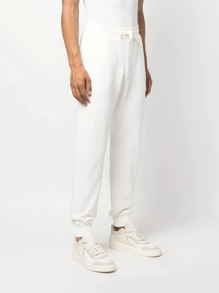 Casablanca Tennis Club Cotton Track Pants Joggers White