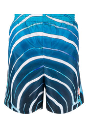 Casablanca Ange De Nuit Swim Shorts in Blue