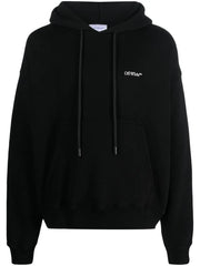 Off-White Scratch Arrow Skate Hoodie in Black