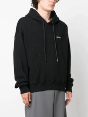 Off-White Scratch Arrow Skate Hoodie in Black