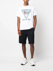 Casablanca La Joueuse Tennis Club T-Shirt in White