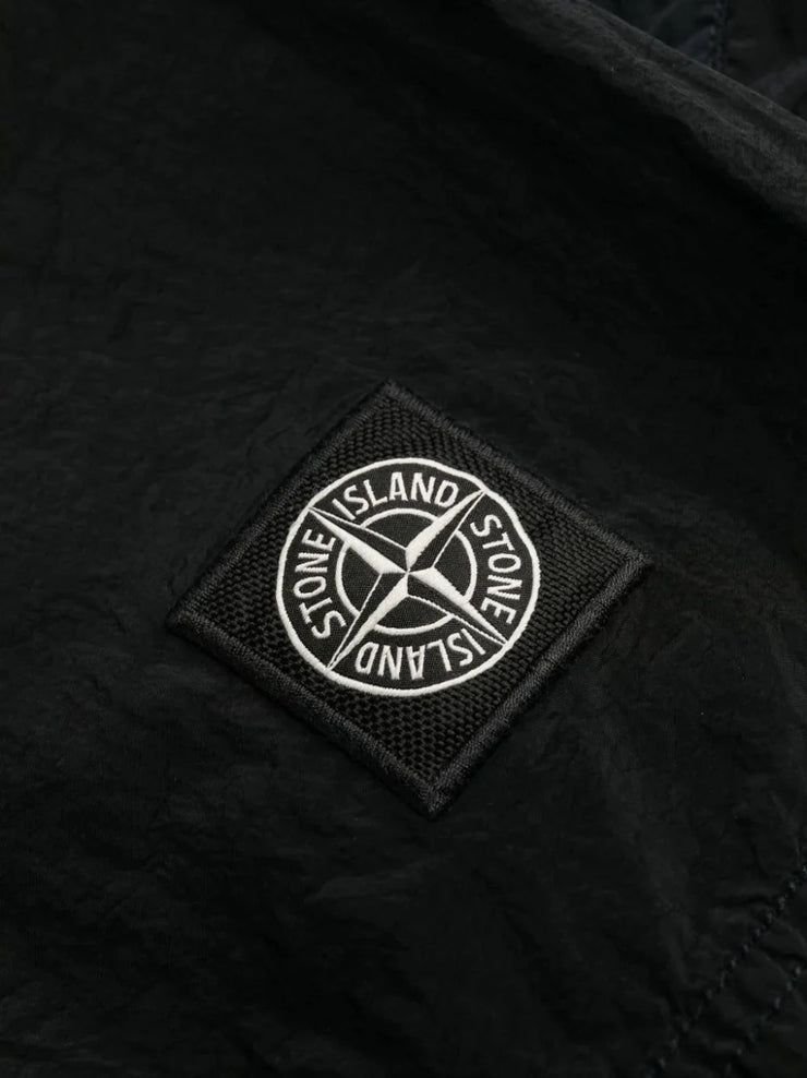 Stone Island Nylon Swim Shorts in Black