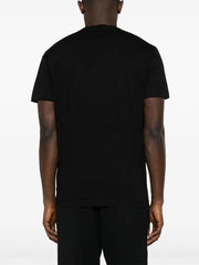 Dsquared2 Icon Blur Cool Orange logo Cotton T-Shirt in Black