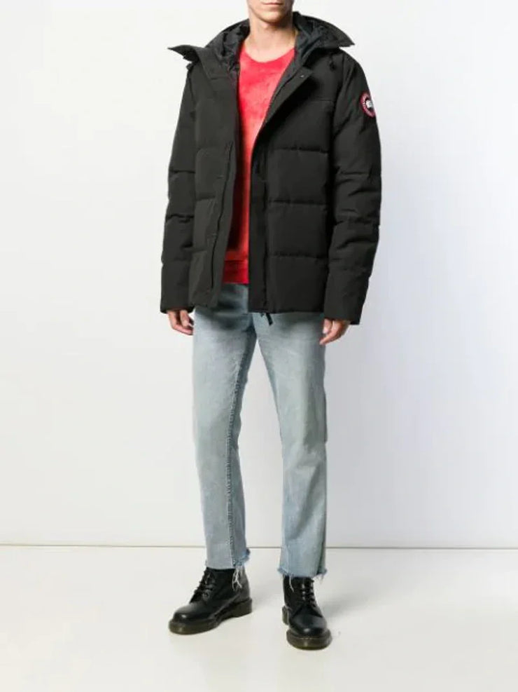 Canada Goose MacMillan Quilted Hooded Parka in Black